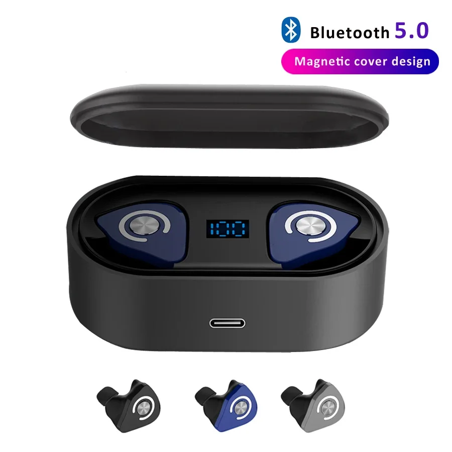 NEW M9 TWS Bluetooth Headphones Wireless Headphones 8D High Sound Stereo True Wireless Headphones Sports HiFi Headphones
NEW M9 TWS Bluetooth Headphones Wireless Headphones 8D High Sound Stereo True Wireless Headphones Sports HiFi Headphones