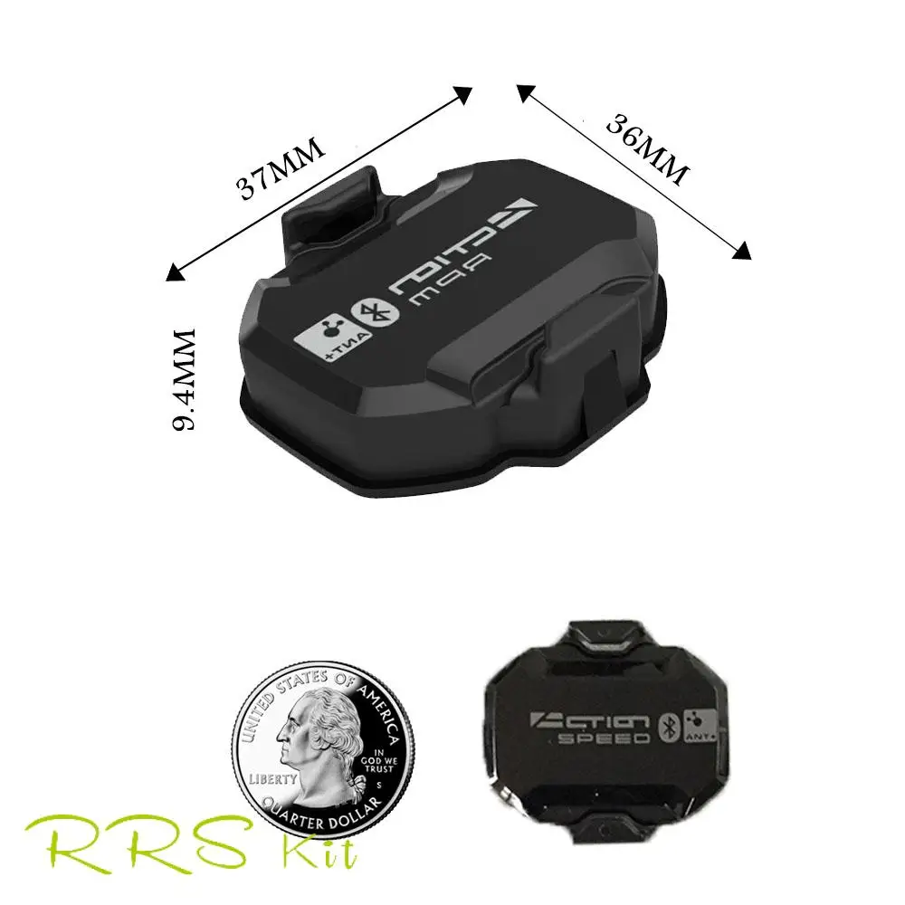 

Action Bicycle Cadence Sensor Cycling Computer Speedometer Ant+ Bike Speed and Cadence Sensor For Garmin Igpsport Bryton Xoss