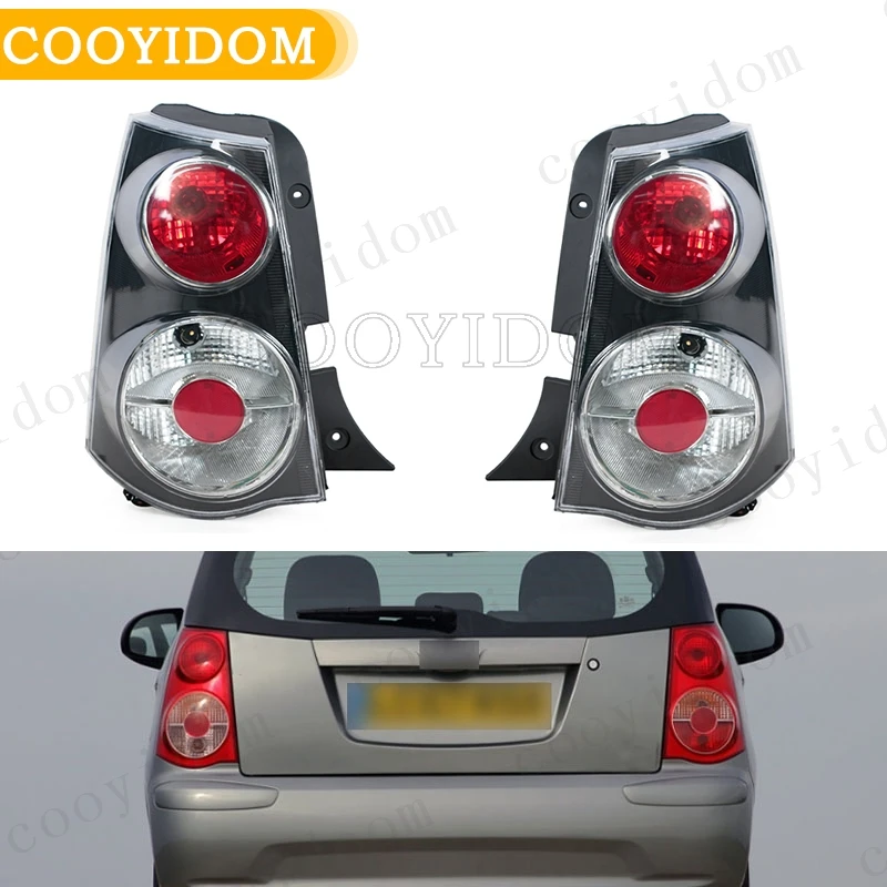 

Car Rear Tail light Brake Stop Light Taillights Fog Lamps For KIA Picanto 2008 2009 2010 Assembly