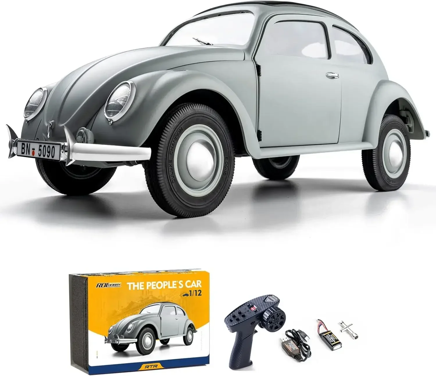 Автомобильный пульт дистанционного управления Rochobby, масштаб 1/12, 4WD, 2-скоростная передача, комментатор с батареей, 2,4 ГГц, радио, серый
Автомобильный пульт дистанционного управления Rochobby, масштаб 1/12, 4WD, 2-скоростная передача, комментатор с батареей, 2,4 ГГц, радио, серый