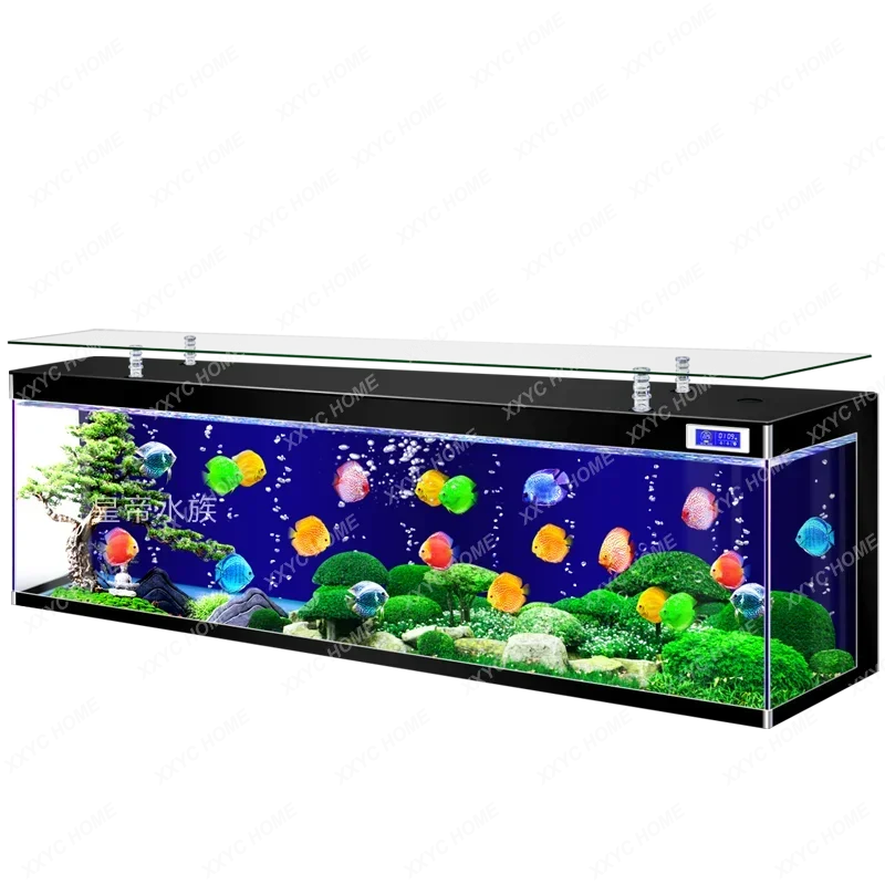 Super White Glass Advanced Internet Celebrity TV Cabinet Fish Tank Integrated Household Small Living Room Ecological Aquarium
Super White Glass Advanced Internet Celebrity TV Cabinet Fish Tank Integrated Household Small Living Room Ecological Aquarium