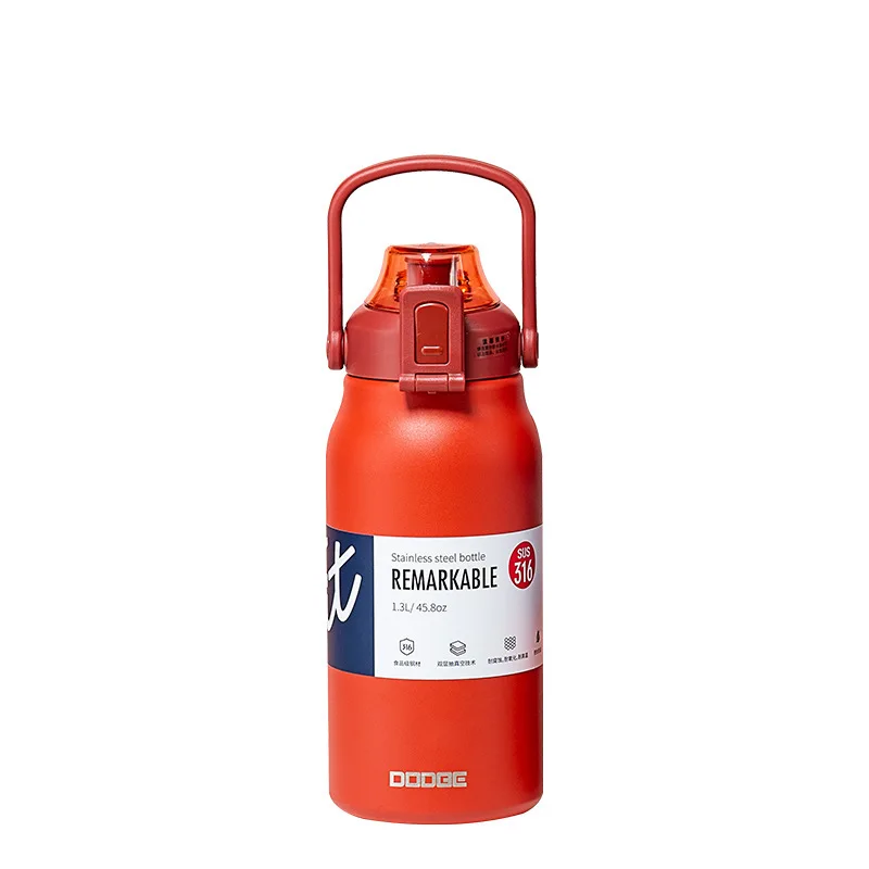 316 Stainless Steel Insulated Cup Large Capacity Straw Water Cup High Aesthetic Value Sports Large Water Bottle Hot Water Bottle
316 Stainless Steel Insulated Cup Large Capacity Straw Water Cup High Aesthetic Value Sports Large Water Bottle Hot Water Bottle