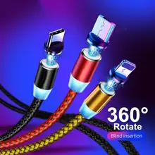 USB Magnetic Charging Cable for Micro Type-C 8 Pin Fast Charging Cable for Iphone Huawei Samsung Android Mobile Phone Cord Wire
USB Magnetic Charging Cable for Micro Type-C 8 Pin Fast Charging Cable for Iphone Huawei Samsung Android Mobile Phone Cord Wire