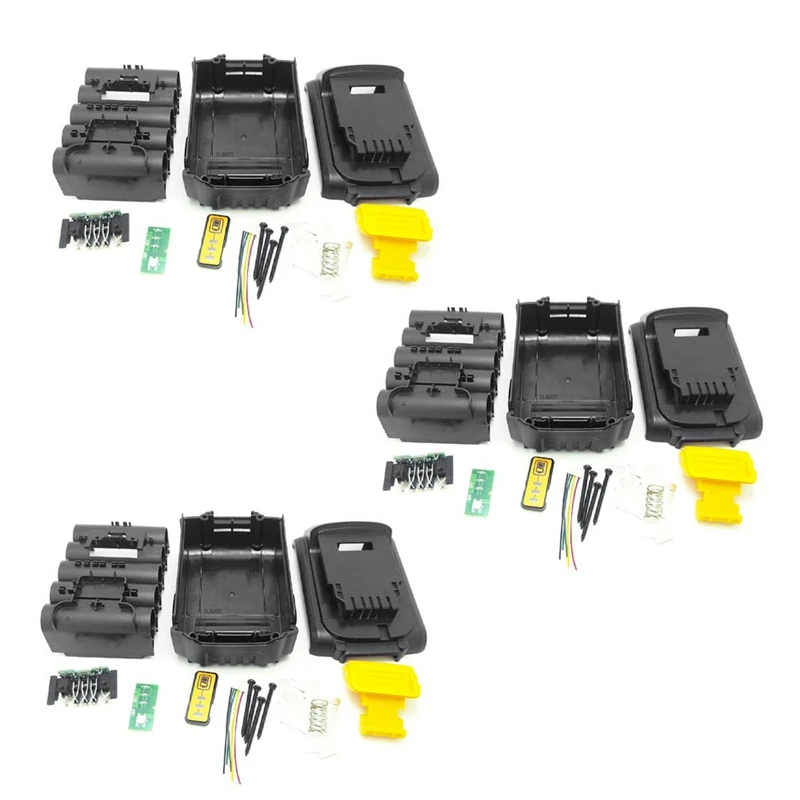 3X DCB200 Battery Plastic Case (No Battery Cell ) PCB Circuit Board For Dewalt 18V 20V 3.0Ah 4.0Ah DCB201 Li-Ion Battery
3X DCB200 Battery Plastic Case (No Battery Cell ) PCB Circuit Board For Dewalt 18V 20V 3.0Ah 4.0Ah DCB201 Li-Ion Battery