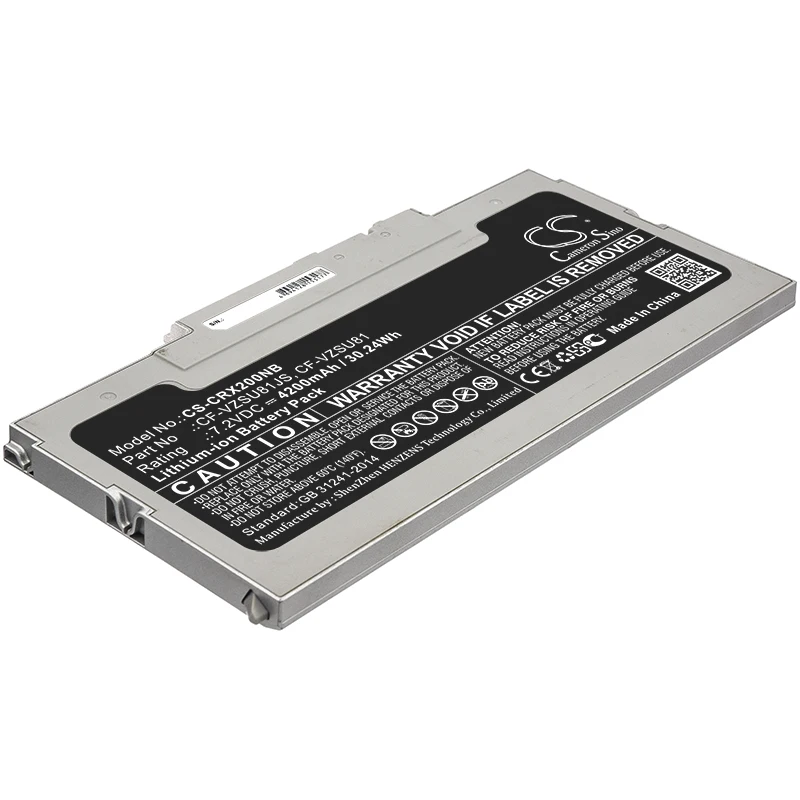 Cameron Sino 4200mAh Battery For Panasonic CF-VZSU81 CF-VZSU81EA CF-VZSU81JS CF-VZSU81R CF-VZSU85 CF-VZSU85JS
Cameron Sino 4200mAh Battery For Panasonic CF-VZSU81 CF-VZSU81EA CF-VZSU81JS CF-VZSU81R CF-VZSU85 CF-VZSU85JS