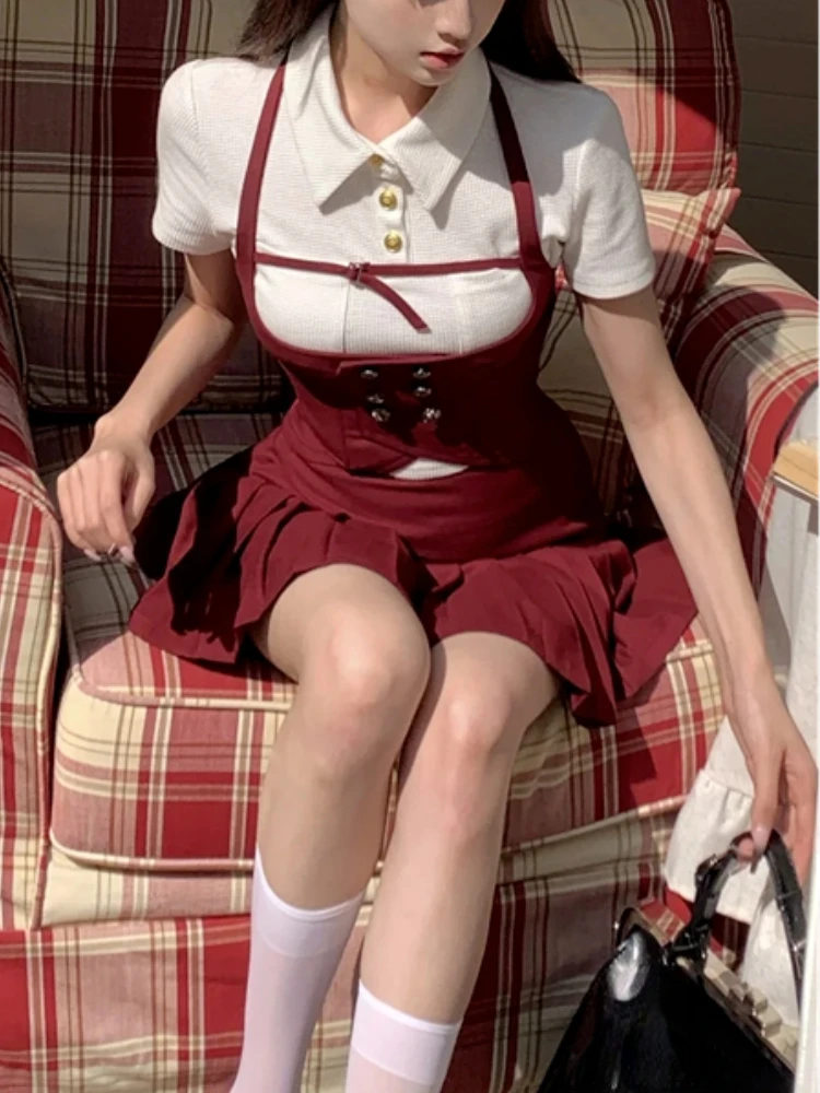 French Elegant Y2k Short Party Dress Female 3 Piece Dress Sets Y2k Crop Tops + Mini Skirts 2023 Summer Korean Fashion Suits
French Elegant Y2k Short Party Dress Female 3 Piece Dress Sets Y2k Crop Tops + Mini Skirts 2023 Summer Korean Fashion Suits