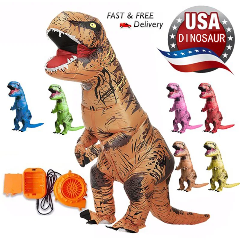 Halloween Props Tyrannosaurus Rex Dinosaur Inflatable Costume Custom Funny Performance Kids Inflatable Dinosaur Riding Toys
Halloween Props Tyrannosaurus Rex Dinosaur Inflatable Costume Custom Funny Performance Kids Inflatable Dinosaur Riding Toys