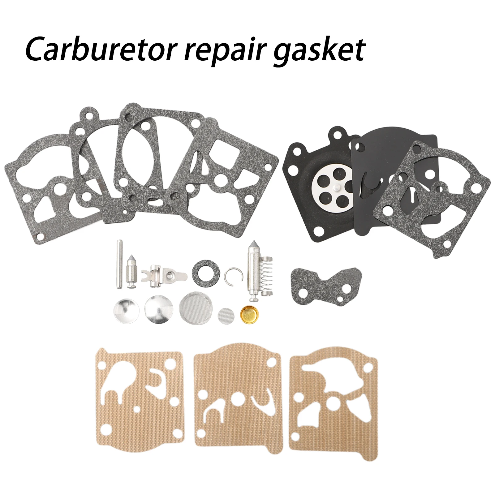 Carburetor Carb Diaphragm Gasket Repair Kit For K20-WAT WA WT Series Carburetor Repair Gasket Diaphragm Assembly
Carburetor Carb Diaphragm Gasket Repair Kit For K20-WAT WA WT Series Carburetor Repair Gasket Diaphragm Assembly