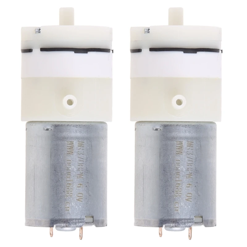 2Pcs Mini Air Pump Motor DC6V Micro Vacuum Pump for Aquarium Circulate DIY Projects 370 Motor Air Pump T5EF
2Pcs Mini Air Pump Motor DC6V Micro Vacuum Pump for Aquarium Circulate DIY Projects 370 Motor Air Pump T5EF
