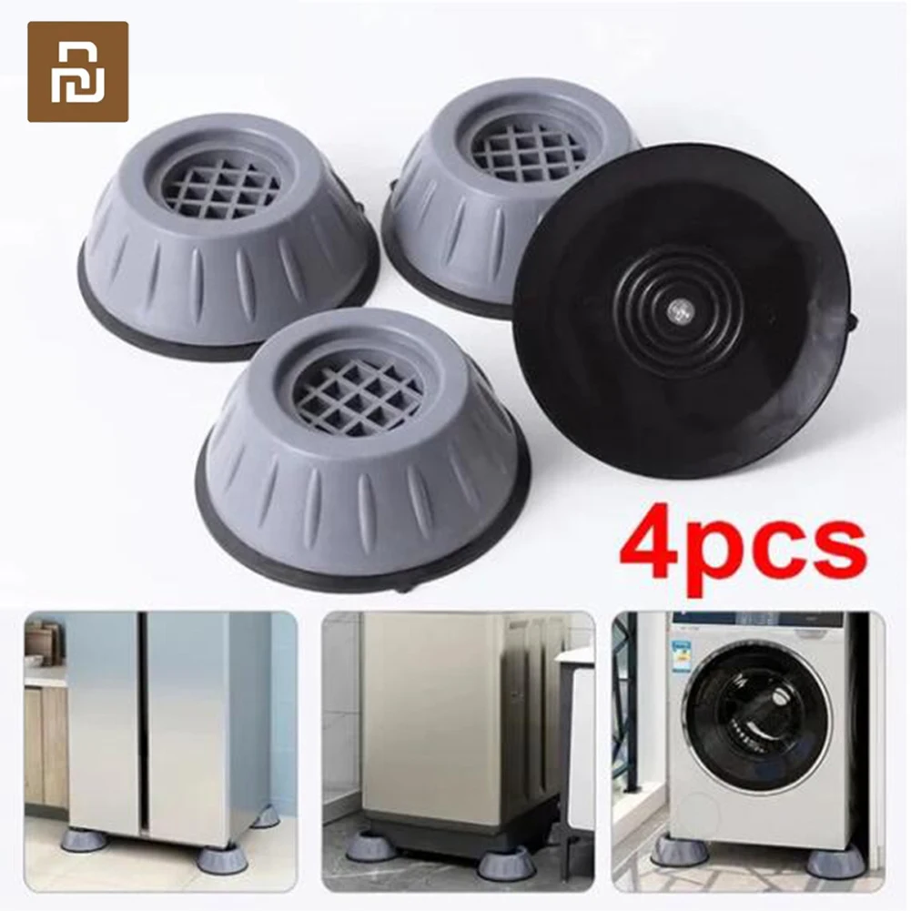 Youpin 1/2/4Pcs Anti Vibration Feet Pads Rubber Mat Slipstop Silent Universal Washing Machine Refrigerator Support Dampers Stand
Youpin 1/2/4Pcs Anti Vibration Feet Pads Rubber Mat Slipstop Silent Universal Washing Machine Refrigerator Support Dampers Stand