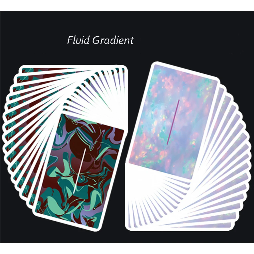 Gorgeous Creative Texas Hold'em Poker Cards Artistic Paper Cards White Core Thickened Fluid Gradient Design for Board Games
Gorgeous Creative Texas Hold'em Poker Cards Artistic Paper Cards White Core Thickened Fluid Gradient Design for Board Games