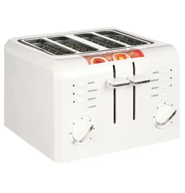 

Toasters 4 Slice Compact Plastic Toaster, New, CPT-142P1