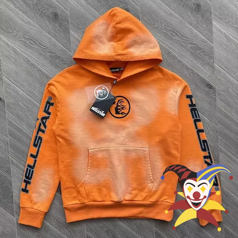 Orange Hellstar Fire Hoodie For Men Women Vintage Hoodie Hip-Hop Graphics Screen Printed Loose Pullovers
Orange Hellstar Fire Hoodie For Men Women Vintage Hoodie Hip-Hop Graphics Screen Printed Loose Pullovers