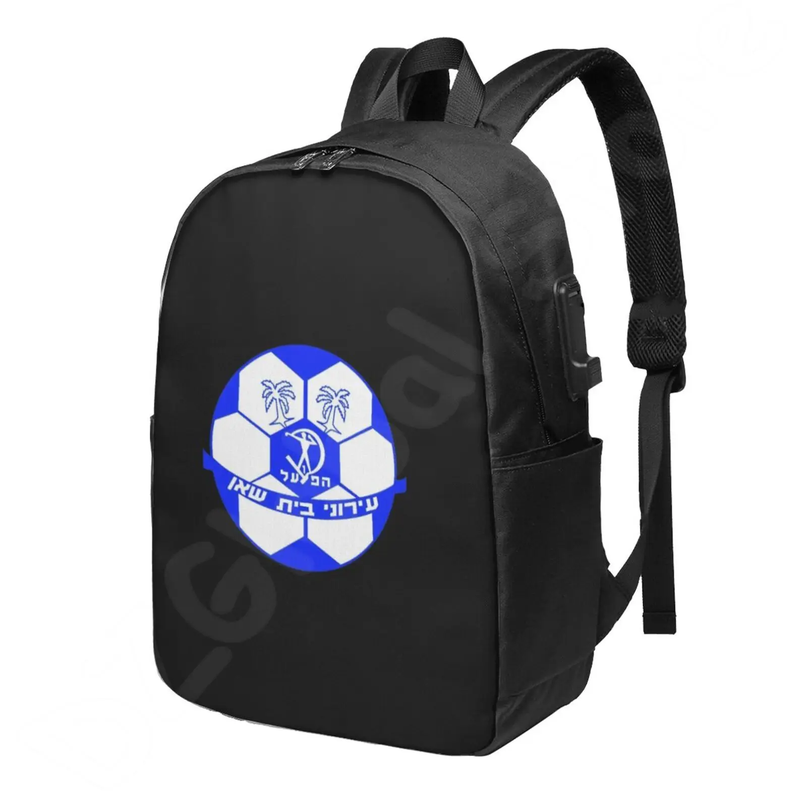 

Hapoel Beer Sheva Travel Laptop Backpack Bookbag with USB Port College School Computer Bag for Women Men Student School Bag