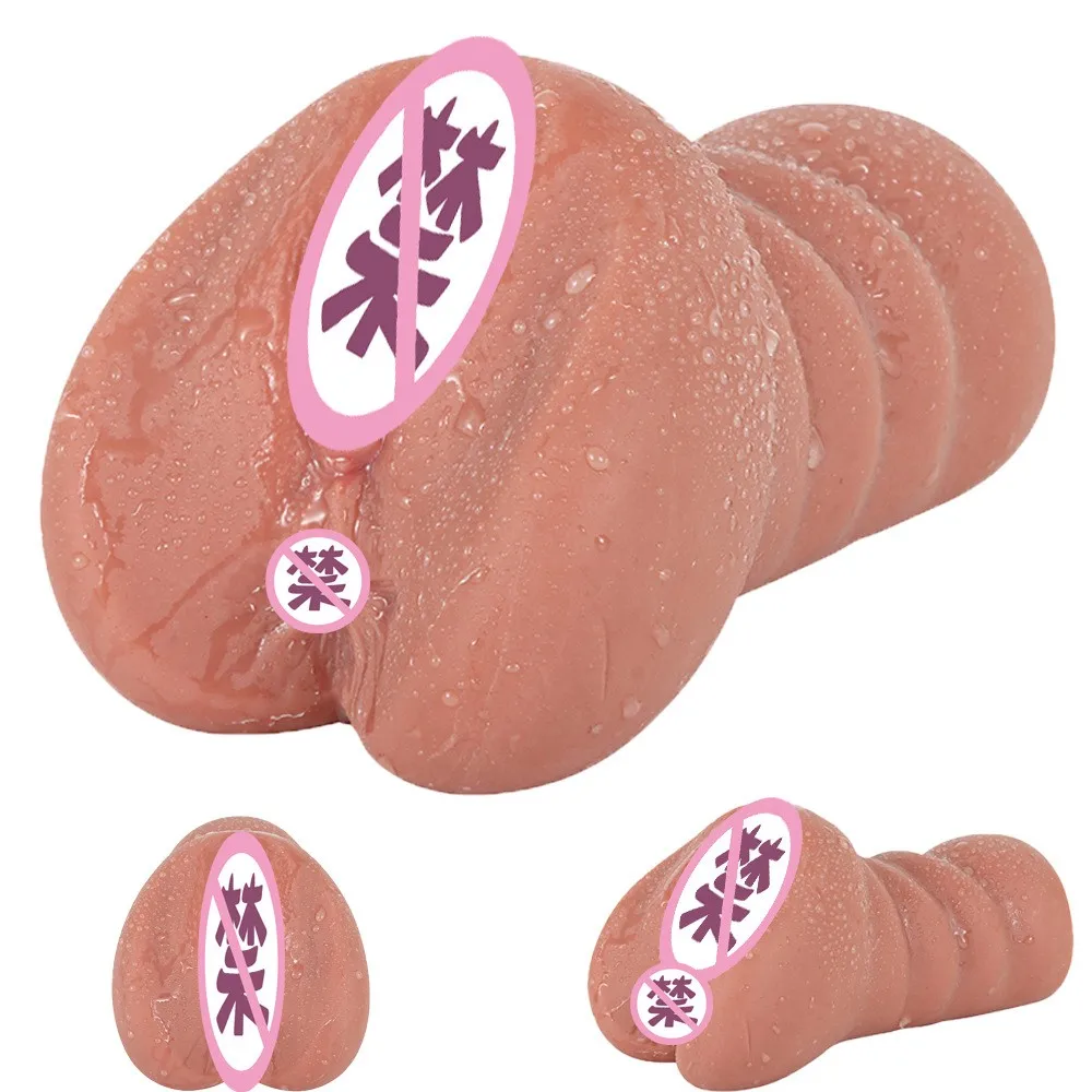 

Big Ass Realistic Vagina Male Masturbation Aircraft Cup Famous Device Inverted Mold Soft Women's Pussy Men's Adult Sex Toys