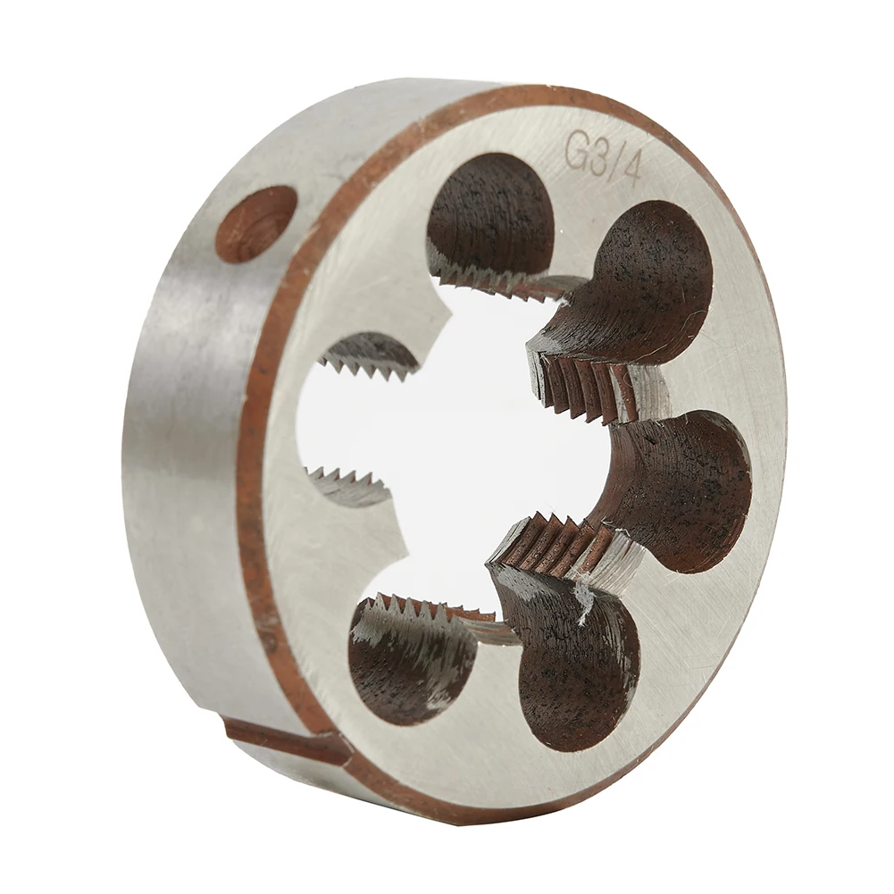 High Duty Pipe Thread Round Dies BSP 1/8 1/4 3/8 1/2 3/4 For General Use HSS Round Die Hand Tools Tap Die
High Duty Pipe Thread Round Dies BSP 1/8 1/4 3/8 1/2 3/4 For General Use HSS Round Die Hand Tools Tap Die