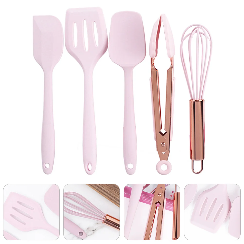 5 Pcs/Set Children's Baking Pans Silicone Spatulas Cake Kit Bakeware Bread Making Stainless Steel Kids
5 Pcs/Set Children's Baking Pans Silicone Spatulas Cake Kit Bakeware Bread Making Stainless Steel Kids