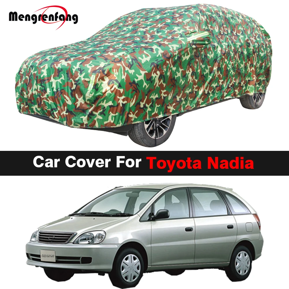 Camouflage Car Cover For Toyota Nadia Voxy Waterproof Outdoor Anti-UV Sun Shade Rain Snow Wind Protection MPV Cover Dustproof
Camouflage Car Cover For Toyota Nadia Voxy Waterproof Outdoor Anti-UV Sun Shade Rain Snow Wind Protection MPV Cover Dustproof