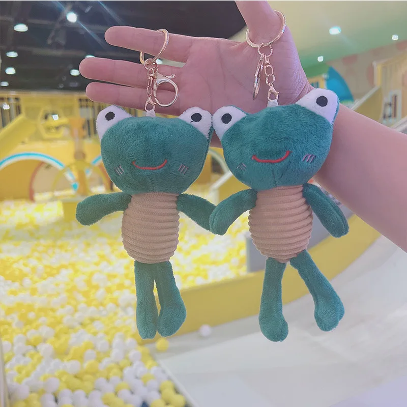 

60pcs/lot Wholesale Celebrity Frog Pendant Cartoon Keychain Men and Women Messenger Bag Plush,Deposit First to Get Discount much