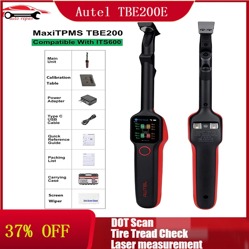 Тестер износа тормозных дисков Autel MaxiTPMS TBE200E, анализатор и глубина протектора шин, тестер 2 в 1 для проверки износа, работает с ITS600E
Тестер износа тормозных дисков Autel MaxiTPMS TBE200E, анализатор и глубина протектора шин, тестер 2 в 1 для проверки износа, работает с ITS600E