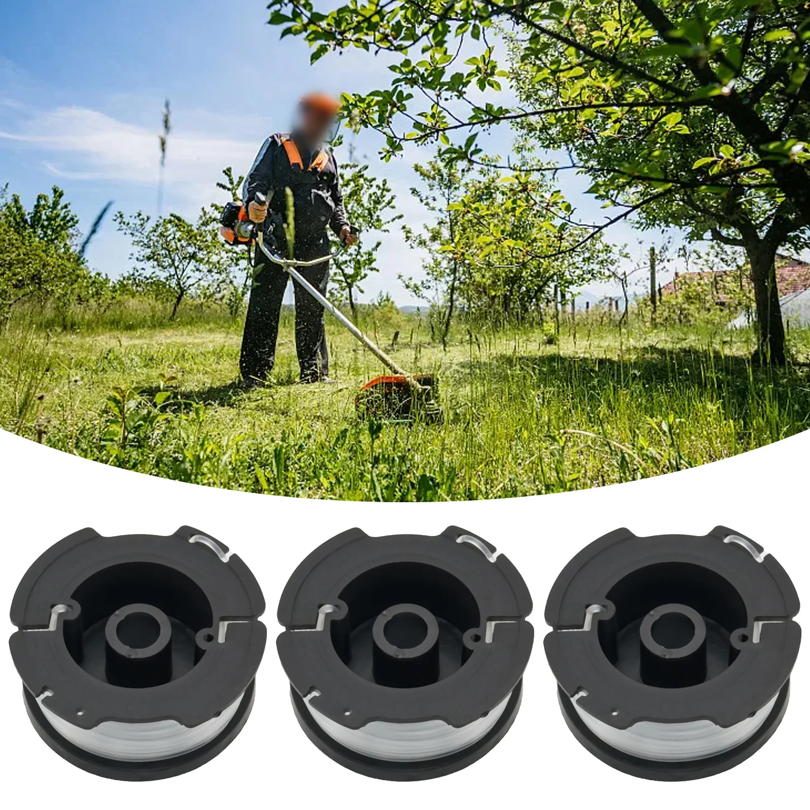 High Quality New Line Spool 3PCS A6485 GL280 GL301 GL425 Accessories Accessory For Black+Decker Grass Trimmers
High Quality New Line Spool 3PCS A6485 GL280 GL301 GL425 Accessories Accessory For Black+Decker Grass Trimmers