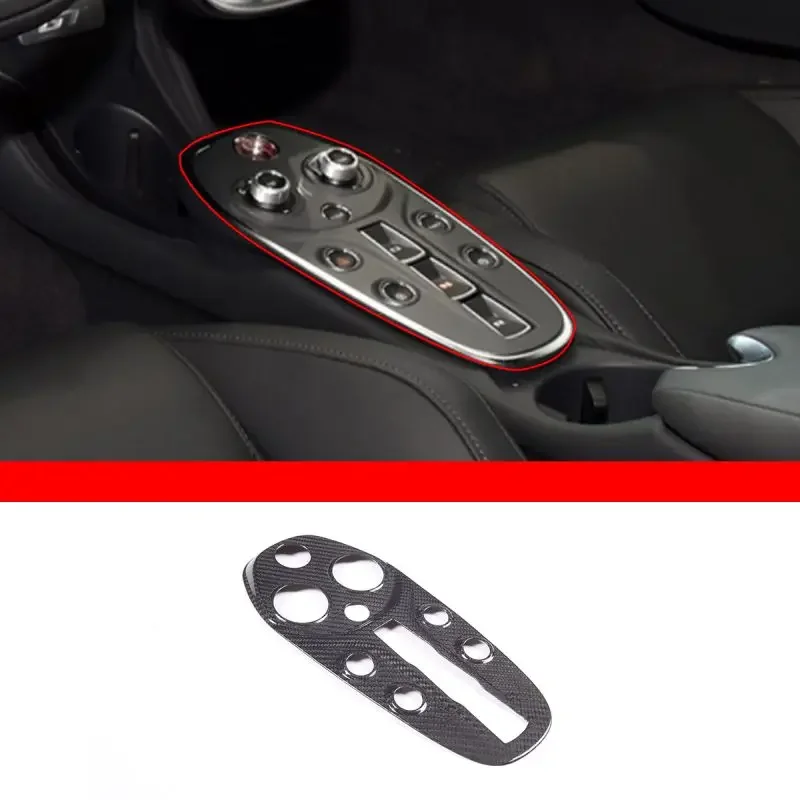 For McLaren GT 2019-2022 Car Central Control Gear Panel Decorative Frame Cover Trim Dry Carbon Fiber Interior Accessories
For McLaren GT 2019-2022 Car Central Control Gear Panel Decorative Frame Cover Trim Dry Carbon Fiber Interior Accessories