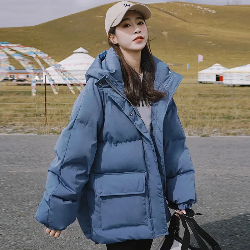 Korean Short Parkas Women 2023 Autumn Winter Loose Fit Casual Regular Splice Hooded Zipper Thick Solid Full Sleeve Coats
Korean Short Parkas Women 2023 Autumn Winter Loose Fit Casual Regular Splice Hooded Zipper Thick Solid Full Sleeve Coats
