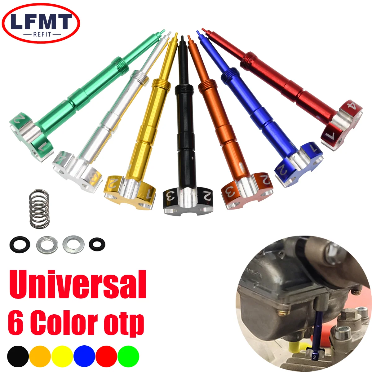 Motorcycle CNC Carburetor Easy Adjustable Air Fuel Mixture Screw For KTM EXC XC SX SXF EXCF XCW HUSQVARNA Aluminum Accessories
Motorcycle CNC Carburetor Easy Adjustable Air Fuel Mixture Screw For KTM EXC XC SX SXF EXCF XCW HUSQVARNA Aluminum Accessories