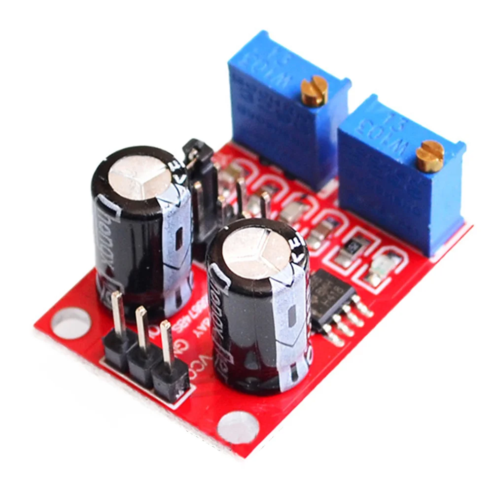 100pcs/lot NE555 Pulse Frequency Duty Cycle Adjustable Module Square Wave Cue Generator
100pcs/lot NE555 Pulse Frequency Duty Cycle Adjustable Module Square Wave Cue Generator