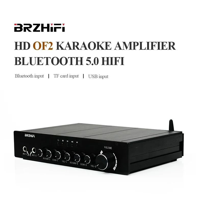 Усилитель высокой мощности для караоке BRZHIFI Audio OF2 300WX2 TPA3255 Class D Bluetooth 5,0 HIFI Профессиональный усилитель с поддержкой USB TF карт FM
Усилитель высокой мощности для караоке BRZHIFI Audio OF2 300WX2 TPA3255 Class D Bluetooth 5,0 HIFI Профессиональный усилитель с поддержкой USB TF карт FM