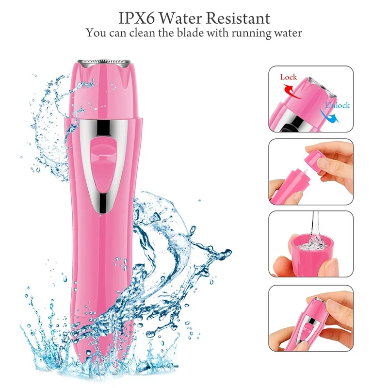 

4 In 1 Eyebrow Trimmer Body Trimmer Nose Hair Facial Hair Remover Removal Electric Female Epilator Depilatory Lady Shaver