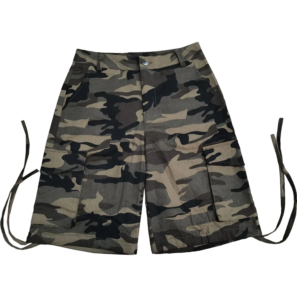 2024 New Women's Camouflage Drawstring Multi-Pocket Knee-length Cargo Pants (Without Belt)
2024 New Women's Camouflage Drawstring Multi-Pocket Knee-length Cargo Pants (Without Belt)