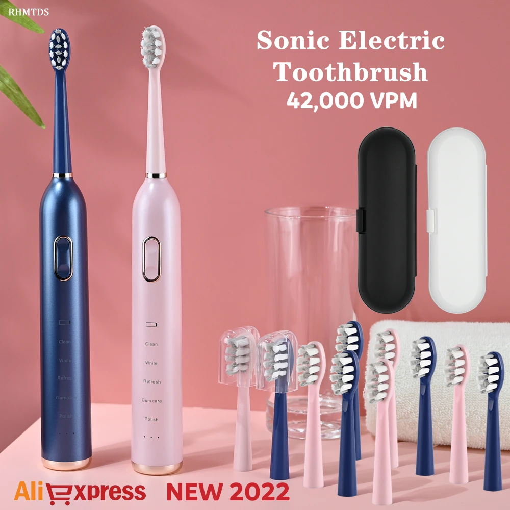 High Quality Sonic Electric Toothbrush Rechargeable IPX7 Waterproof Toothbrush Smart Timer Teeth Whitening Electric Toothbrush
High Quality Sonic Electric Toothbrush Rechargeable IPX7 Waterproof Toothbrush Smart Timer Teeth Whitening Electric Toothbrush