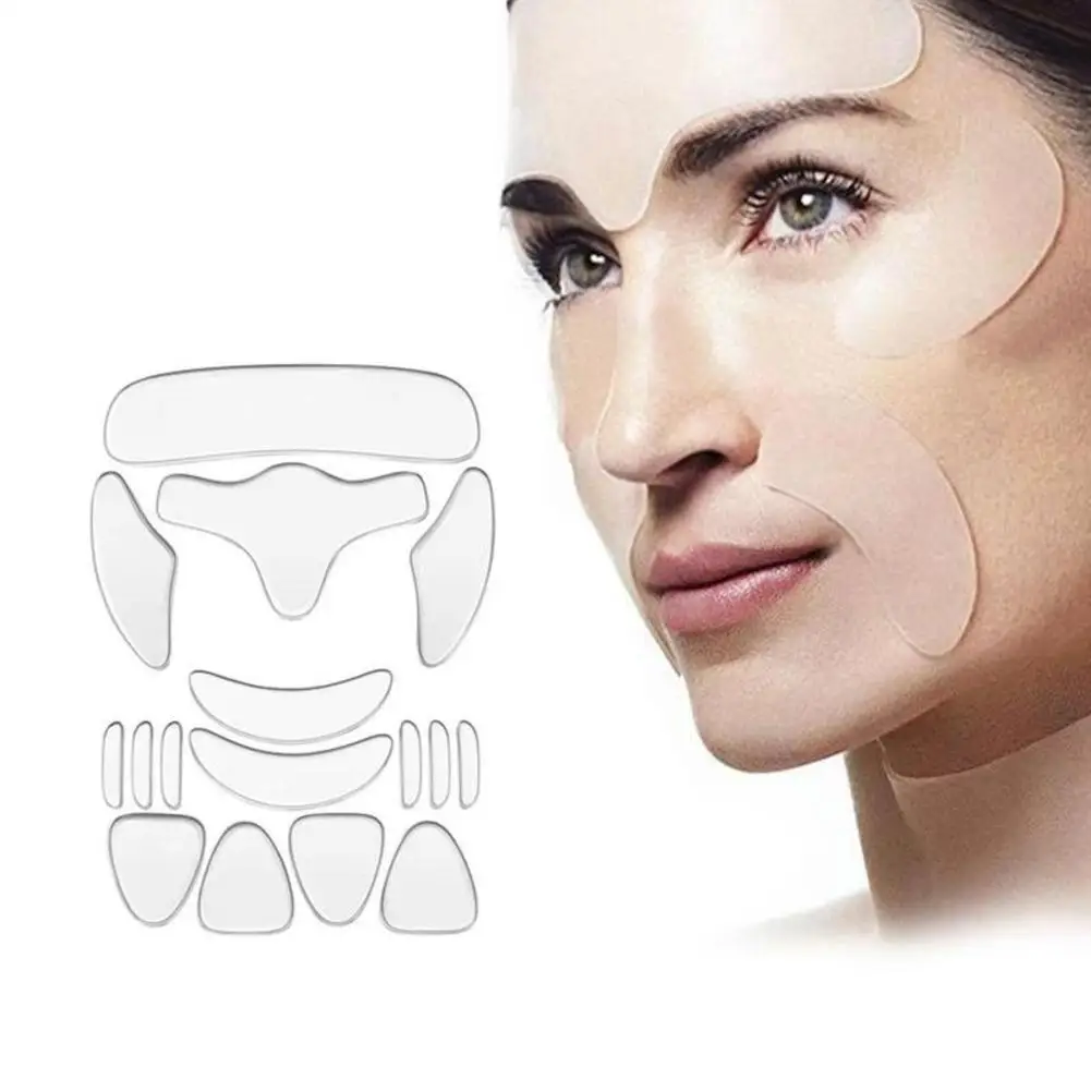 16pcs/bag Reusable Silicone Patches Anti Rimpel Pads Silicone Wrinkle Removal Sticker Face Forehead Neck Eye Sticker Skin Care
16pcs/bag Reusable Silicone Patches Anti Rimpel Pads Silicone Wrinkle Removal Sticker Face Forehead Neck Eye Sticker Skin Care