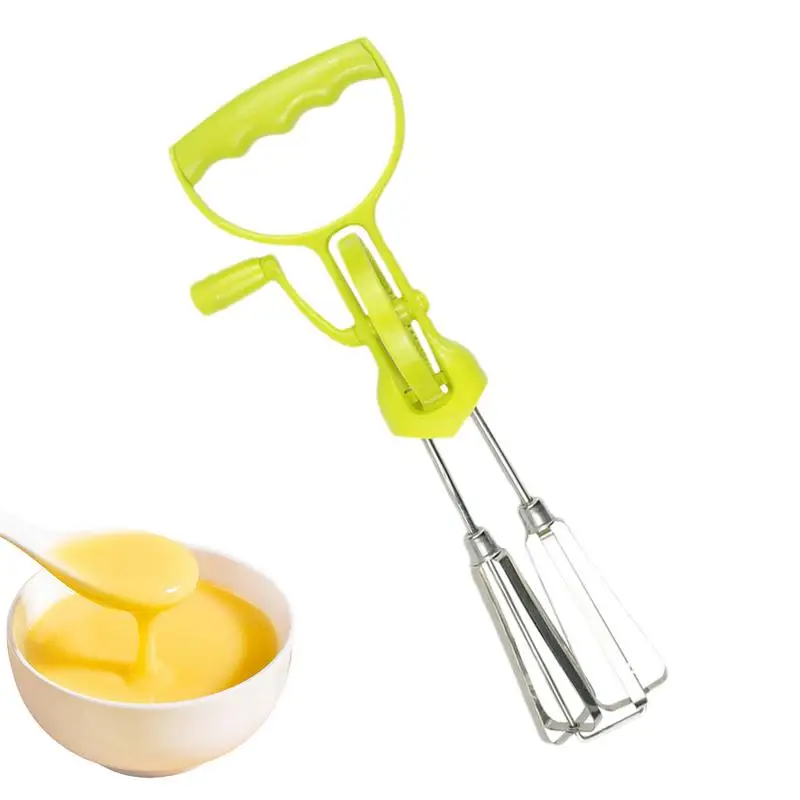 Hand Crank Beater Egg Hand Mixer Semi-automatic Egg White Cream Cake Milk Frother Hand Cranked Multifunctional Manual Whisk
Hand Crank Beater Egg Hand Mixer Semi-automatic Egg White Cream Cake Milk Frother Hand Cranked Multifunctional Manual Whisk