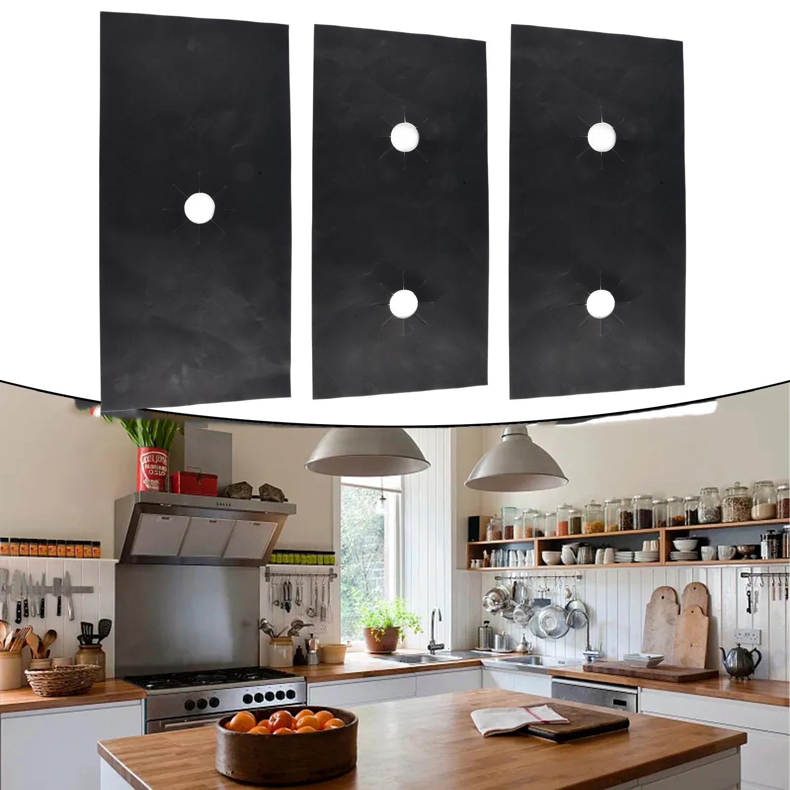 5 Hole Gas Stove Protectors Cover Stove Topper Heat Insulated Mat Reusable Oven Liners Cooktop Scratch Protector Guard
5 Hole Gas Stove Protectors Cover Stove Topper Heat Insulated Mat Reusable Oven Liners Cooktop Scratch Protector Guard