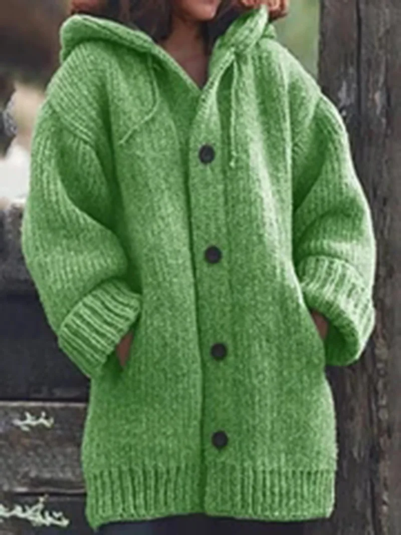 Cardigan Women Long Knitted Sweater Coat 3xl 4xl 5xl Casual Single-breasted Clothes for Woman Black Sweater
Cardigan Women Long Knitted Sweater Coat 3xl 4xl 5xl Casual Single-breasted Clothes for Woman Black Sweater