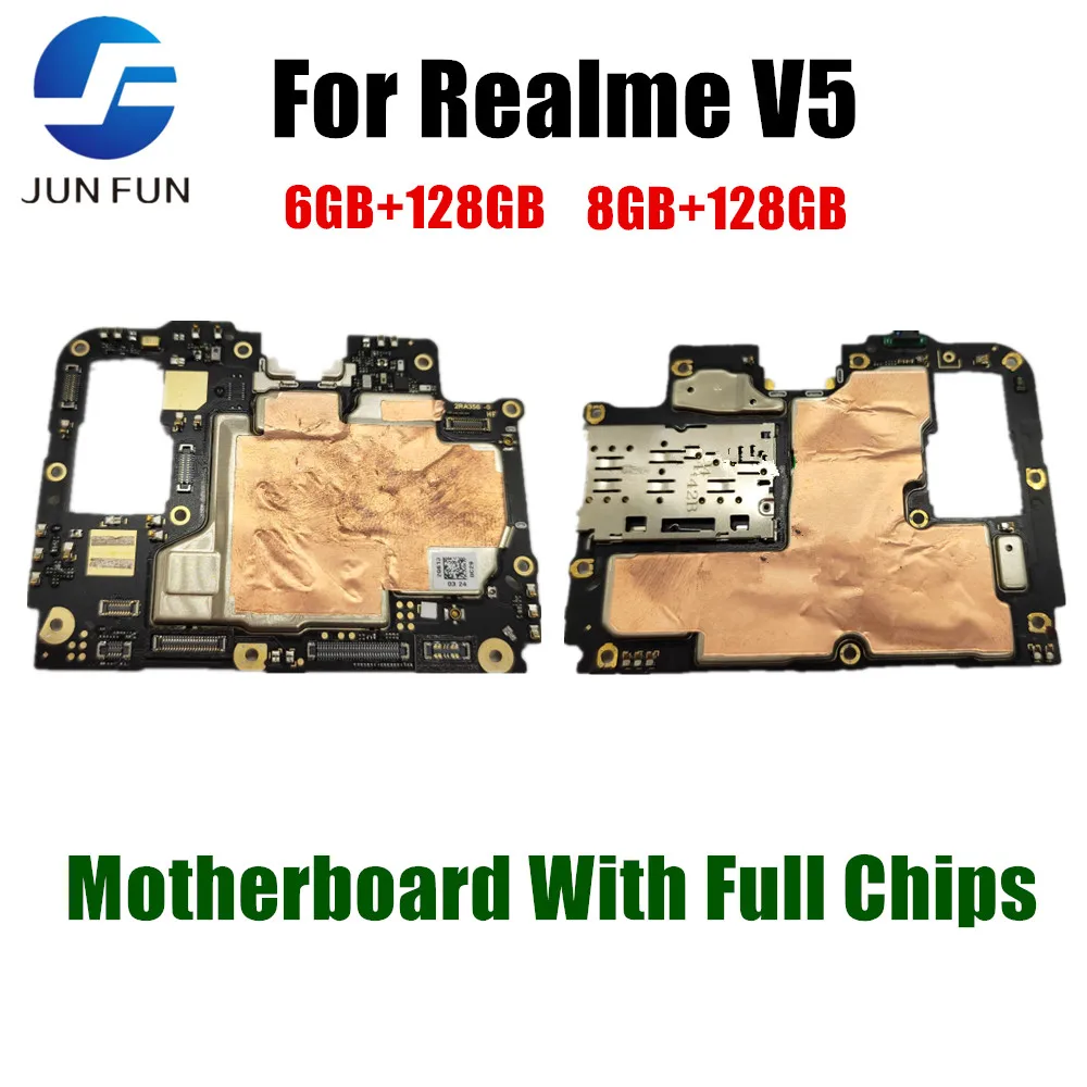 Original For realme V5 128GB Motherboard Mobile Electronic Panel Mainboard Circuits With Chips Plate
Original For realme V5 128GB Motherboard Mobile Electronic Panel Mainboard Circuits With Chips Plate