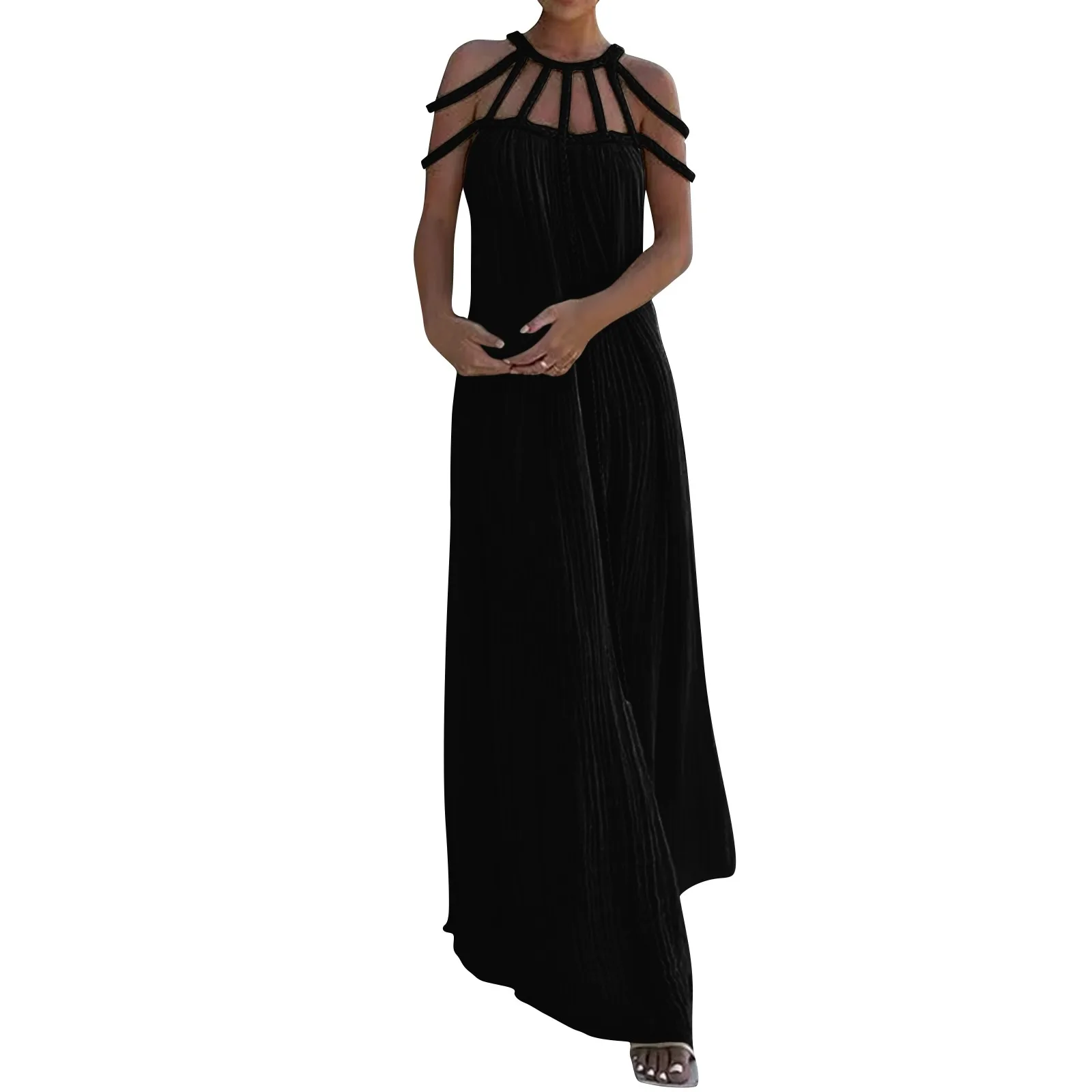 Woman'S Strap Off Dresses Shoulder Sexy Hanging Neck Loose Vacation Beach Dress Pullover Summer Dress 2024 Vestido Feminino
Woman'S Strap Off Dresses Shoulder Sexy Hanging Neck Loose Vacation Beach Dress Pullover Summer Dress 2024 Vestido Feminino