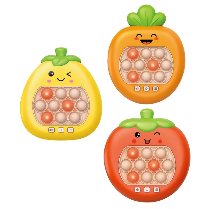 Handheld Game Console Cartoon Light Up PopGame Sensory Fidgets Toy Push Puzzle Game Machine Adult Kids Stress Relief Toy
Handheld Game Console Cartoon Light Up PopGame Sensory Fidgets Toy Push Puzzle Game Machine Adult Kids Stress Relief Toy