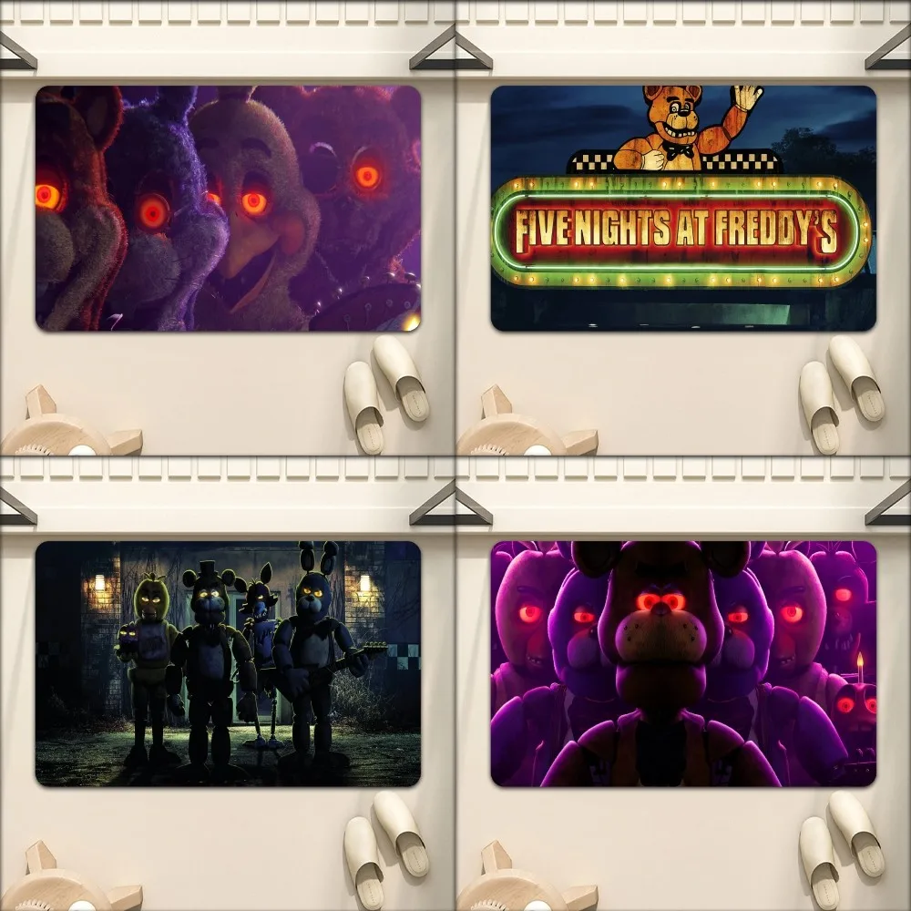 Напольный коврик для игры F-Five Nights at Freddy's, нескользящий ковер для кухни, балкона, входной двери, коврики для комнаты, спальня
Напольный коврик для игры F-Five Nights at Freddy's, нескользящий ковер для кухни, балкона, входной двери, коврики для комнаты, спальня