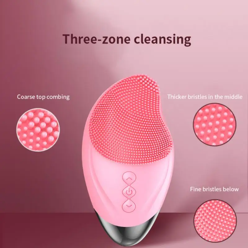 Facial Massager Silicone Cleansing Brush Eye Massage Tool Face Cleaner Deep Cleaning Pores Skin Health Care Device Rechargeable
Facial Massager Silicone Cleansing Brush Eye Massage Tool Face Cleaner Deep Cleaning Pores Skin Health Care Device Rechargeable