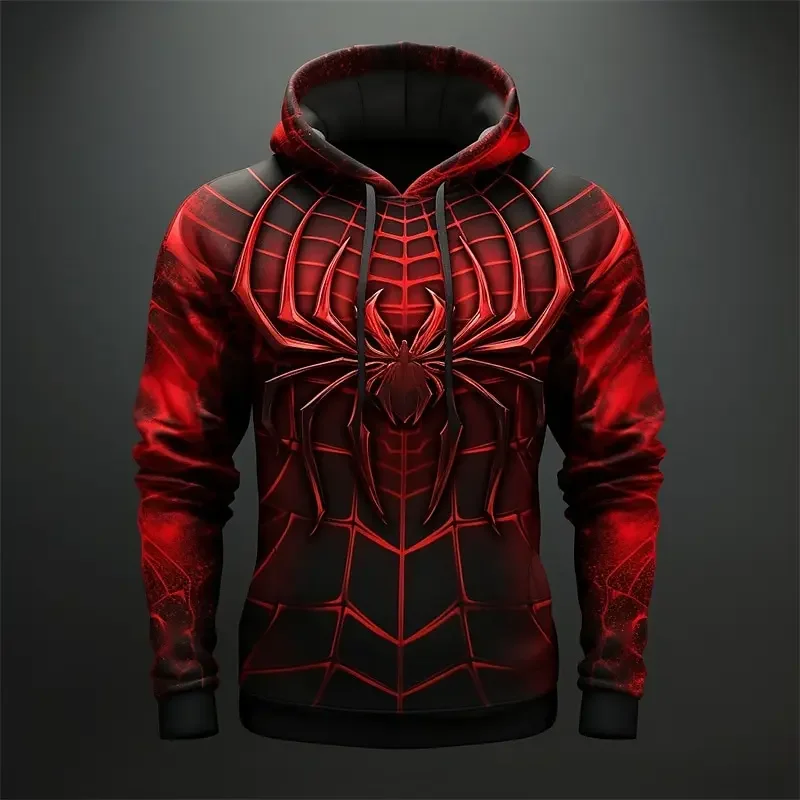 Men's 3DSpider Graphic Prints Casual Men's 3D Printing Hoodie Pullover Holiday Outgoing Spring and Autumn Clothing
Men's 3DSpider Graphic Prints Casual Men's 3D Printing Hoodie Pullover Holiday Outgoing Spring and Autumn Clothing