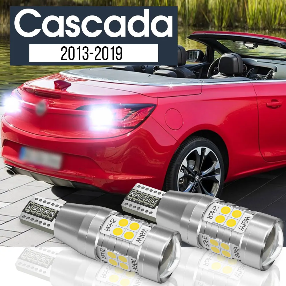 

2pcs LED Backup Light Reverse Lamp Blub Canbus Accessories For Opel Cascada 2013-2019 2014 2015 2016 2017 2018