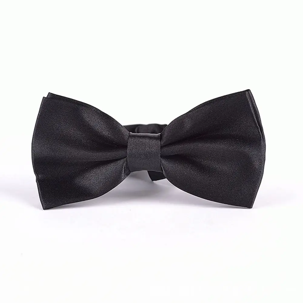 

Gentleman Suit Skinny Groom Cravat Wedding Tie English Style Bowknot Bowtie Bow Tie Men Ties Solid Color Ties