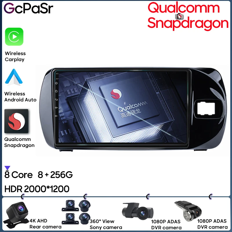 Автомобильный радиоприемник Qualcomm Android для Toyota Vitz 3 III XP130 2014-2019, GPS-навигация, автомобильный стереоприемник, экран с Wi-Fi, без 2din
Автомобильный радиоприемник Qualcomm Android для Toyota Vitz 3 III XP130 2014-2019, GPS-навигация, автомобильный стереоприемник, экран с Wi-Fi, без 2din