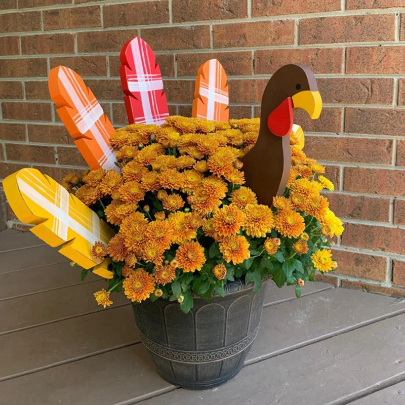 Funny Wooden Turkey Sticks Flowerpot Fire Chicken Artcraft Planter Container Ornament Outdoor Garden Farm Yard
Funny Wooden Turkey Sticks Flowerpot Fire Chicken Artcraft Planter Container Ornament Outdoor Garden Farm Yard
