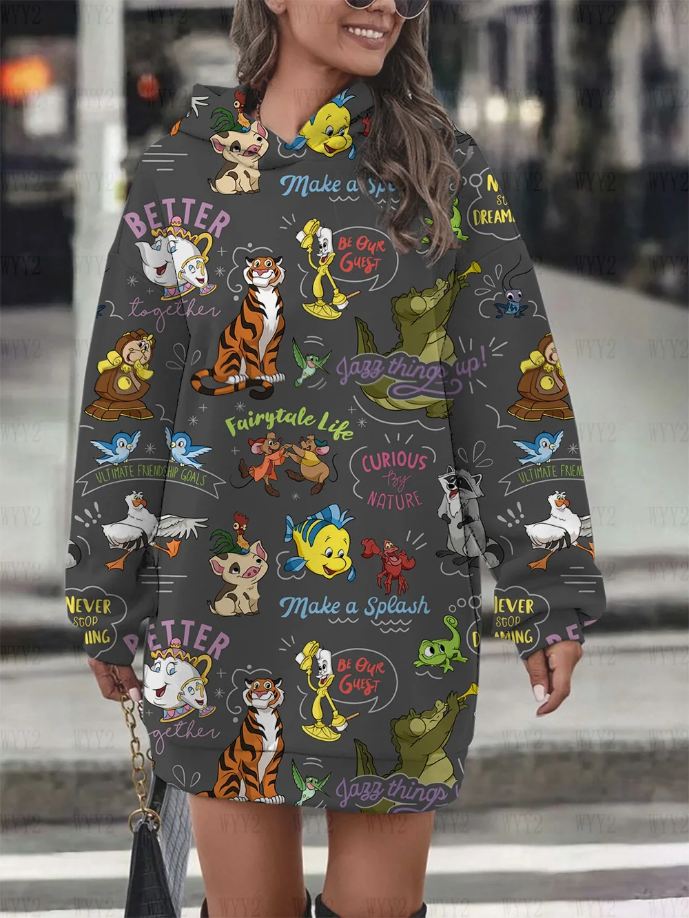 Autumn 2023 Women's Sweatshirt Print Disney Mickey Mouse Hoodie Sweatshirt Dress Casual Fashion Street Style Women's Clothing
Autumn 2023 Women's Sweatshirt Print Disney Mickey Mouse Hoodie Sweatshirt Dress Casual Fashion Street Style Women's Clothing