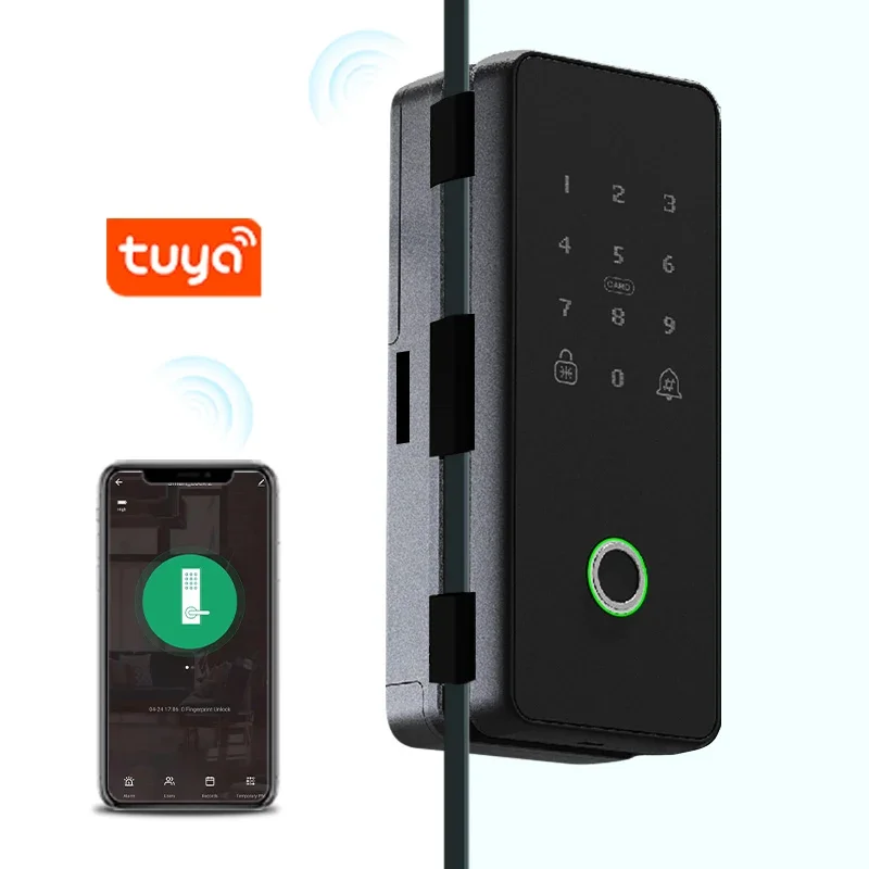 Waterproof Stainless Steel fingerprint door lock Sliding Glass Gate Digital Aluminum Smart Door Lock
Waterproof Stainless Steel fingerprint door lock Sliding Glass Gate Digital Aluminum Smart Door Lock