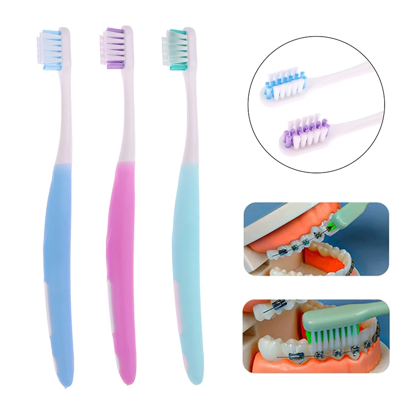 Soft Hair Orthodontic Toothbrush U-Shaped Special For Correction Deep Cleaning Concave Toothbrush Teeth Whitening
Soft Hair Orthodontic Toothbrush U-Shaped Special For Correction Deep Cleaning Concave Toothbrush Teeth Whitening